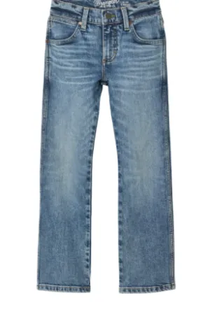 112344608 - Wrangler Boy's Retro Slim Straight Regular Jeans