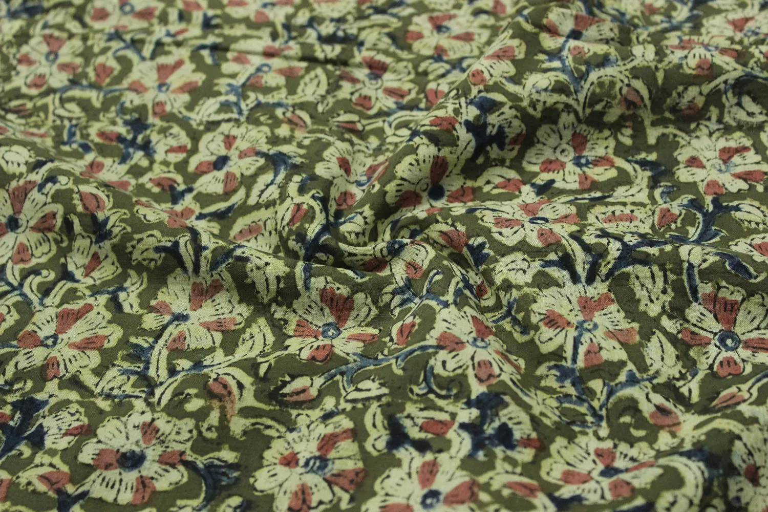 Beige Cotton Cambric Fabric