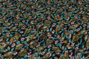 Black Cotton Cambric Fabric