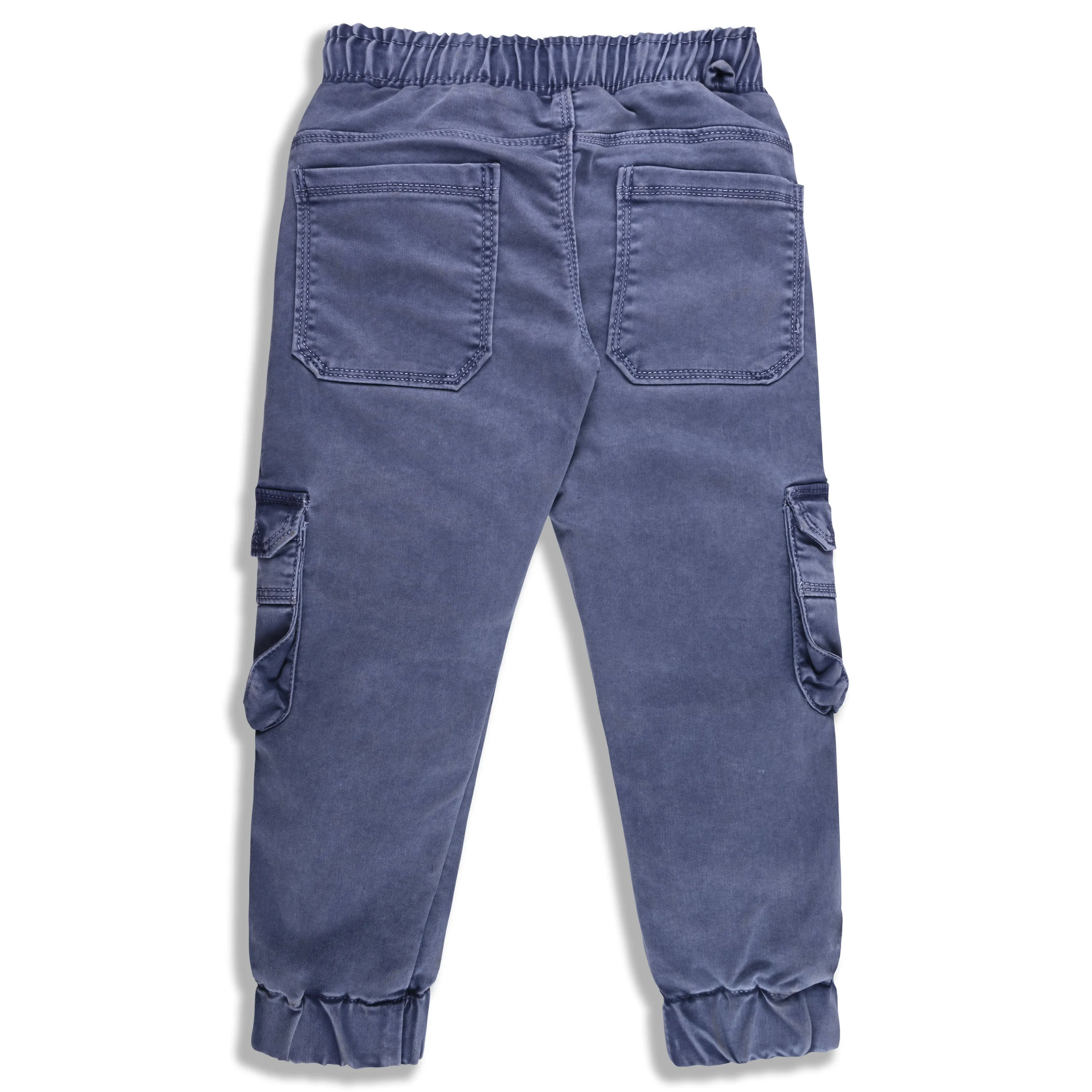 Boys Denim Printed Jogger Fit Jeans