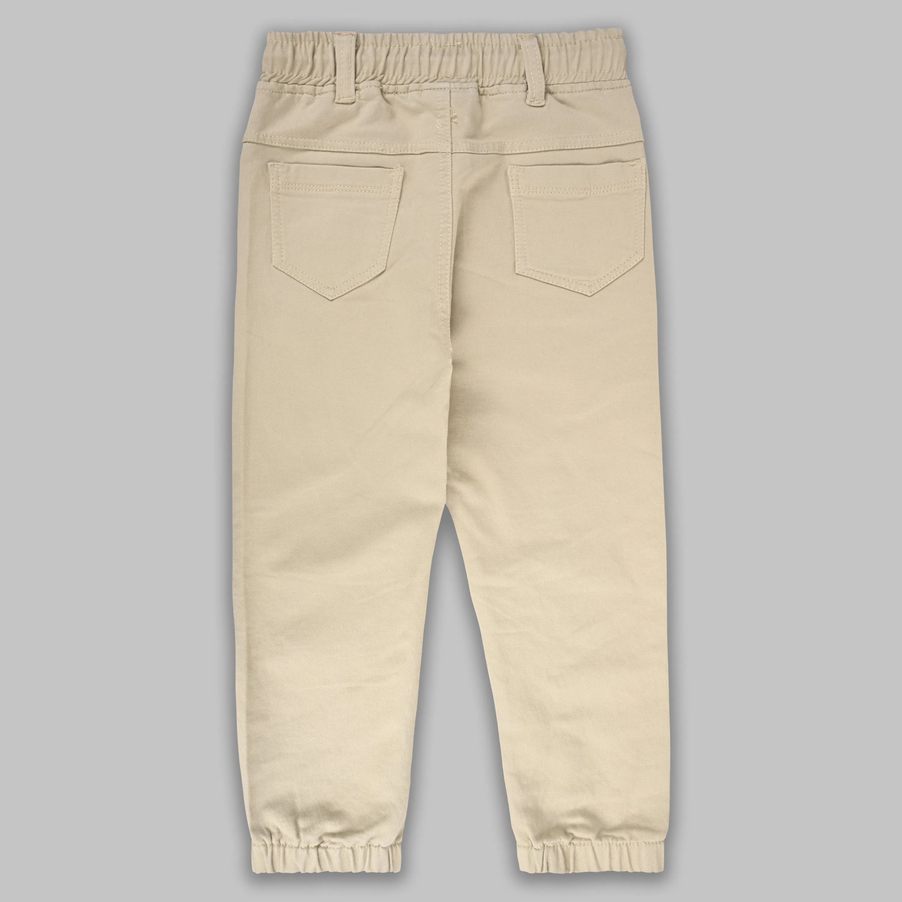 Boys Jogger Fit Solid Jeans