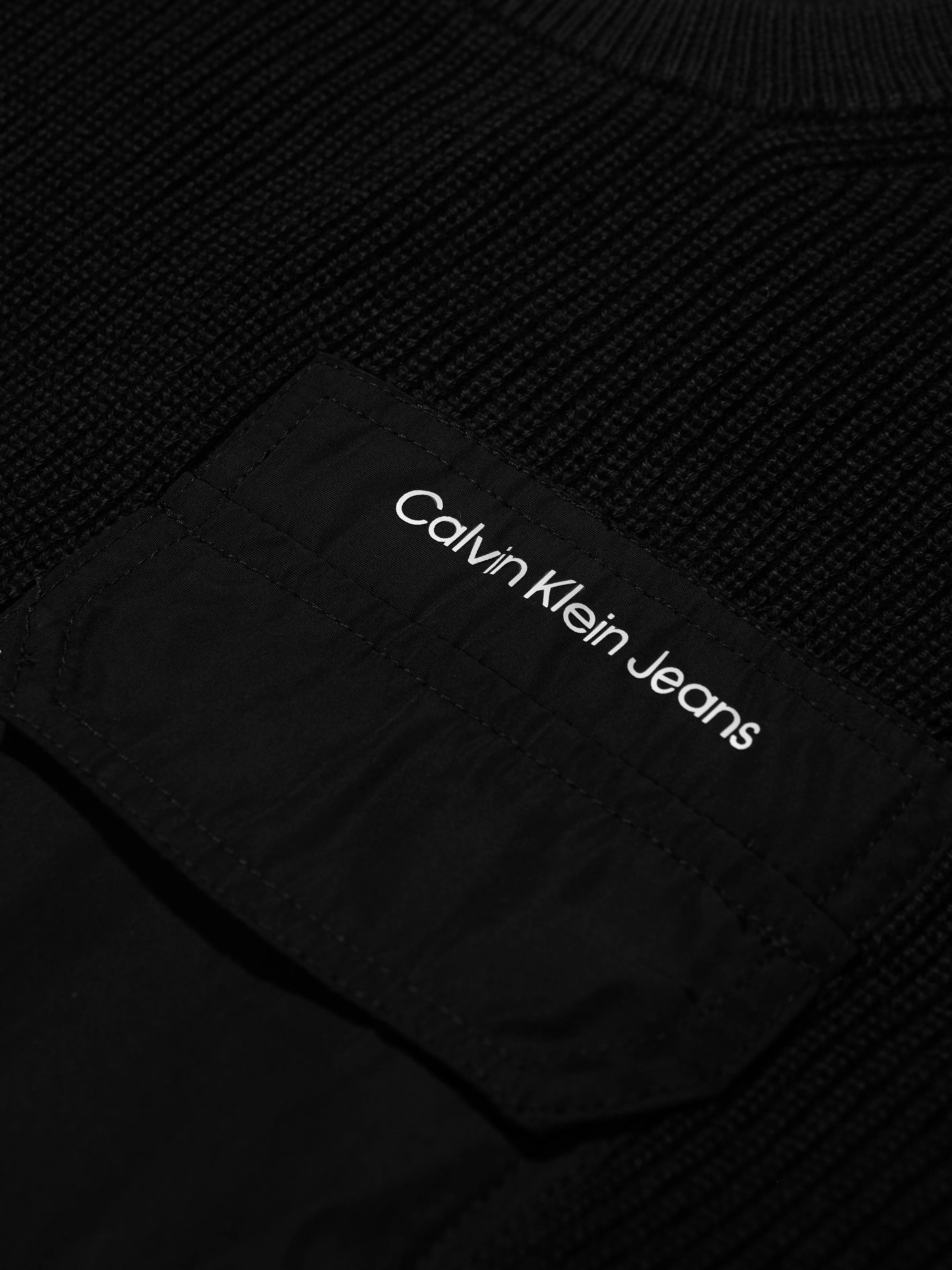 Calvin Klein Boys Mix Media Sweatshirt