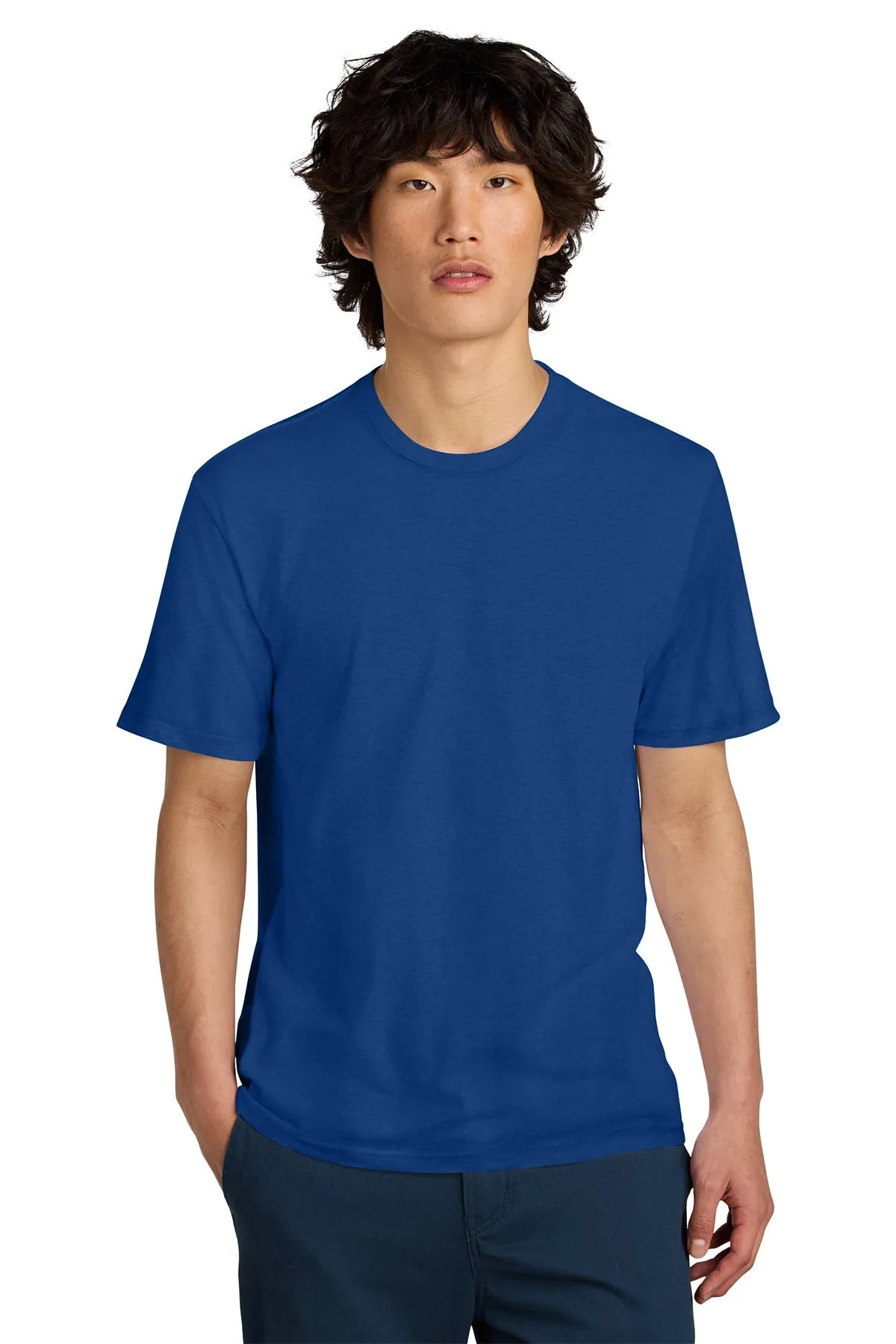 District Perfect Weight Custom Tees, Deep Royal