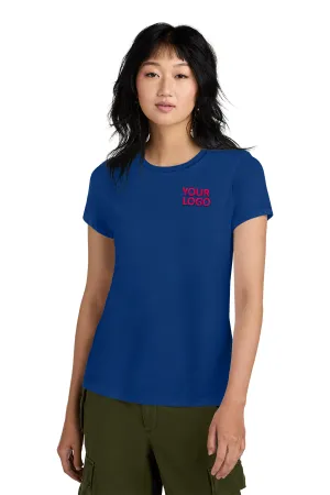 District Women’s Perfect Weight Custom Tees, Deep Royal