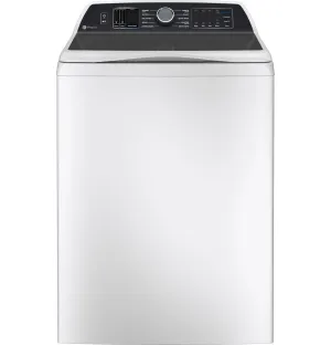 GE Profile 5.4  cu. ft. Capacity Washer with Smarter Wash Technology and FlexDispense