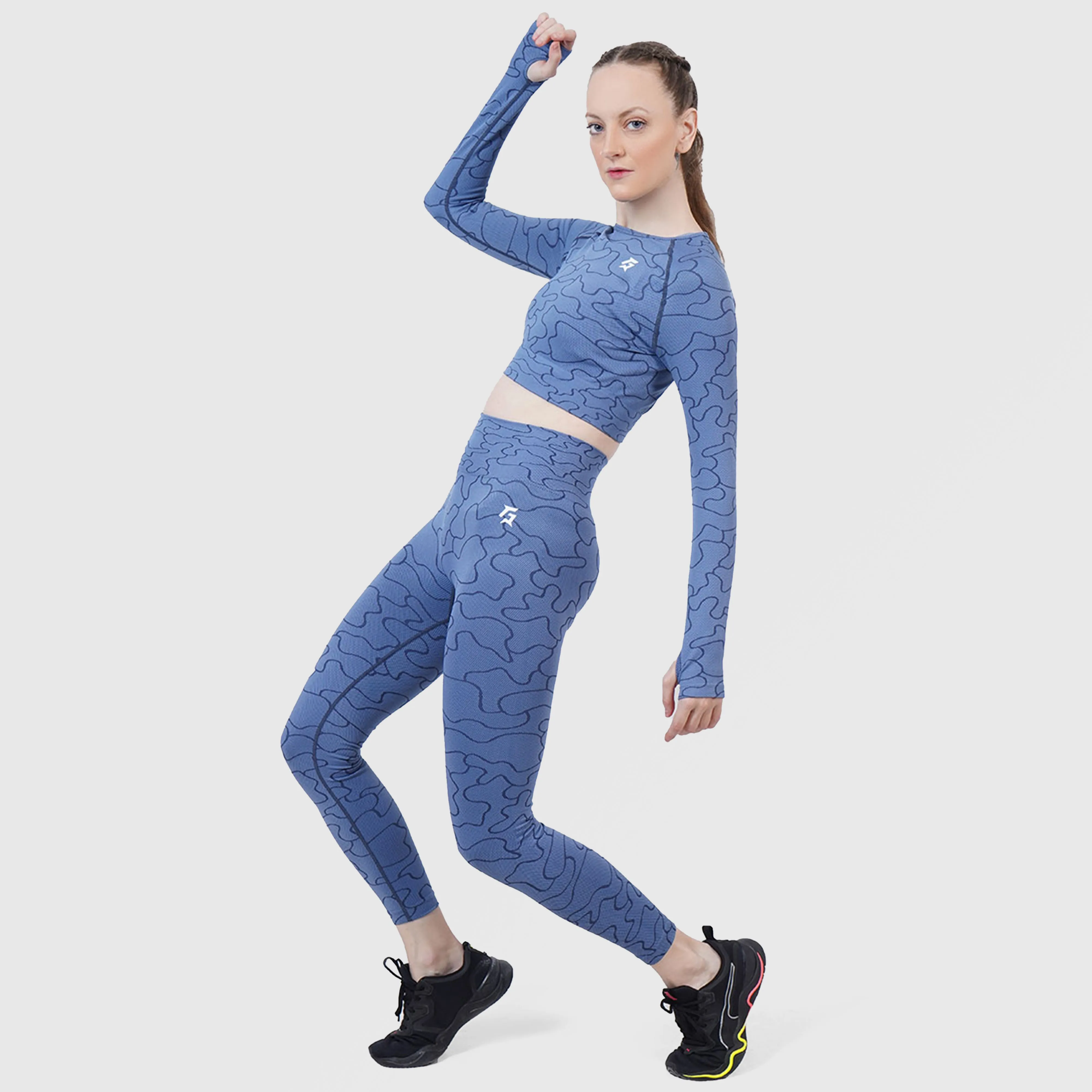 Lift Seamless Leggings (Blue)