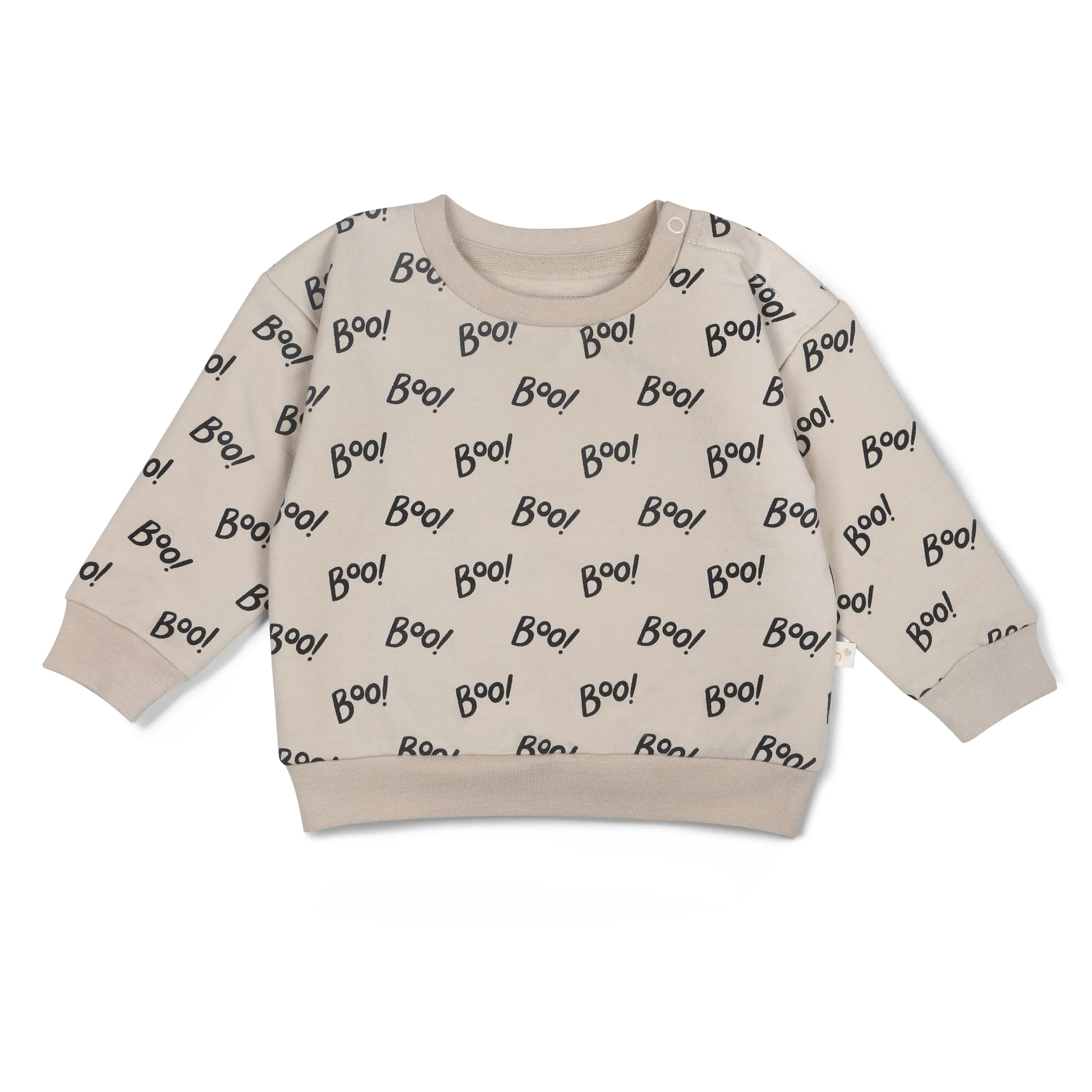 Organic Fleece Sweatshirt - Boo