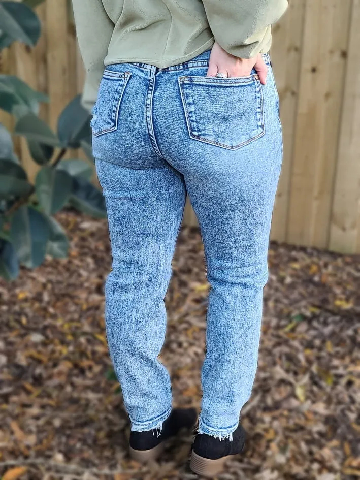 Rock n Roll Denim Boyfriend Jeans