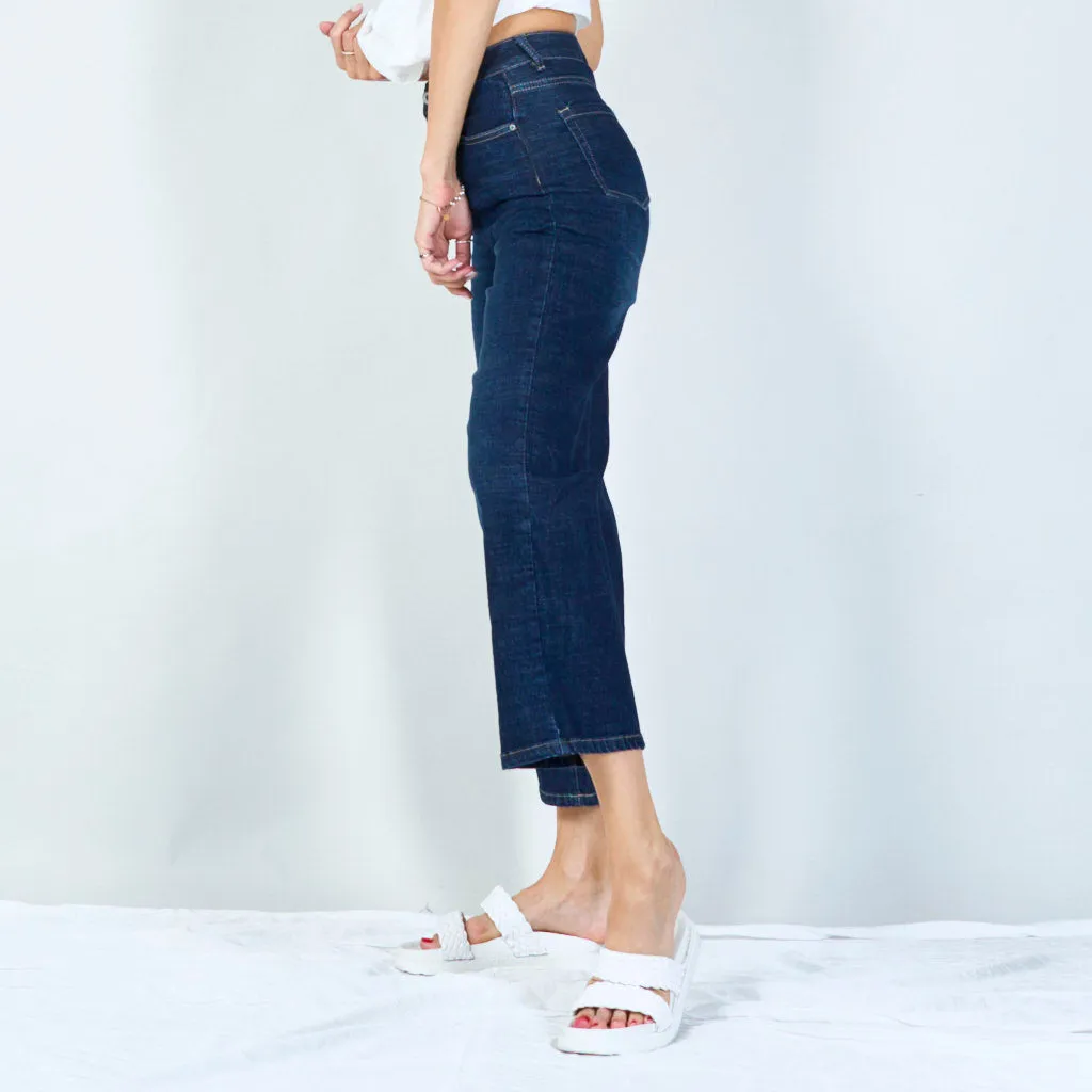 Stylish wide-leg jeans wholesale