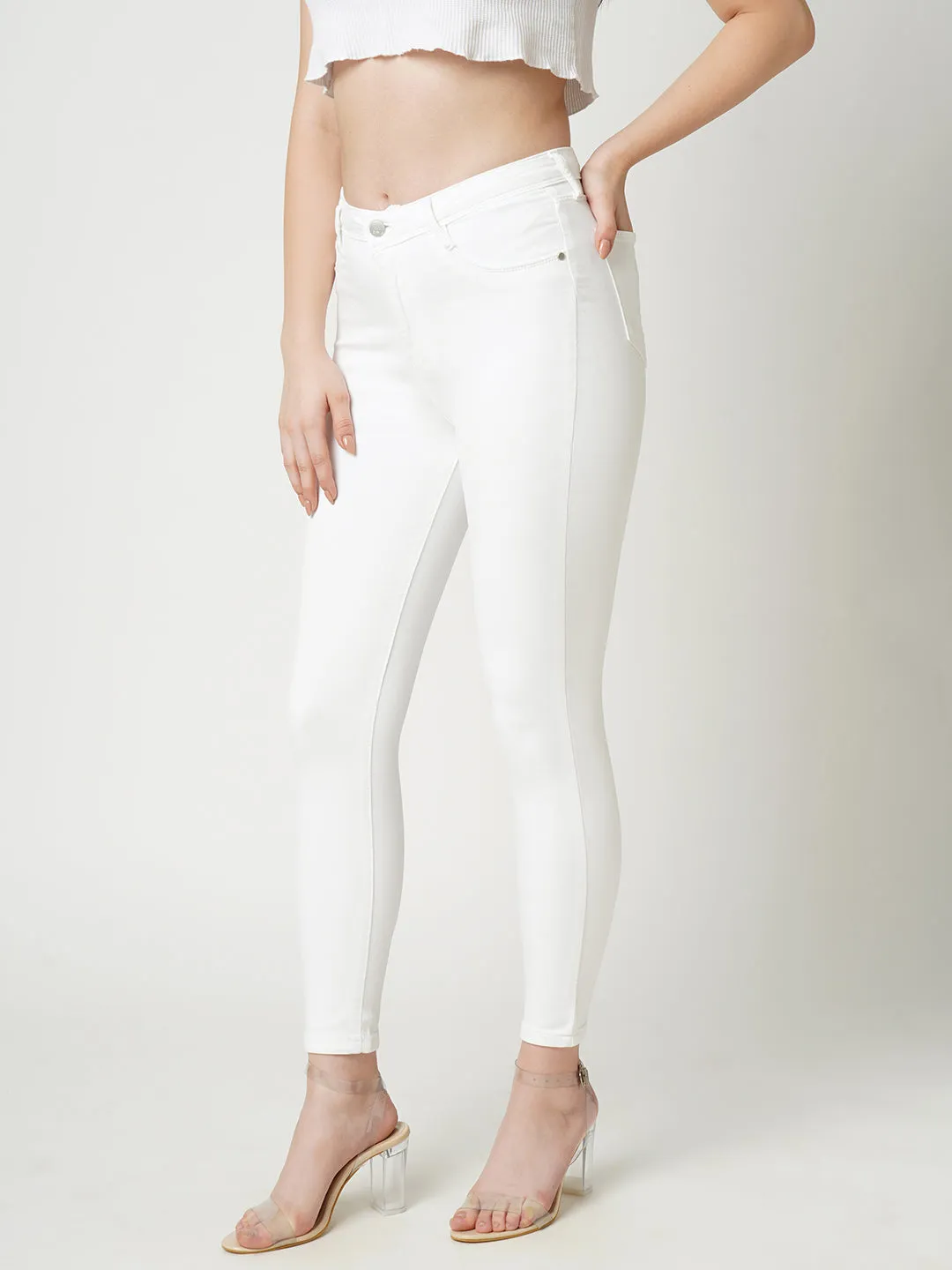 Women High-Rise Skinny Fit Jeans