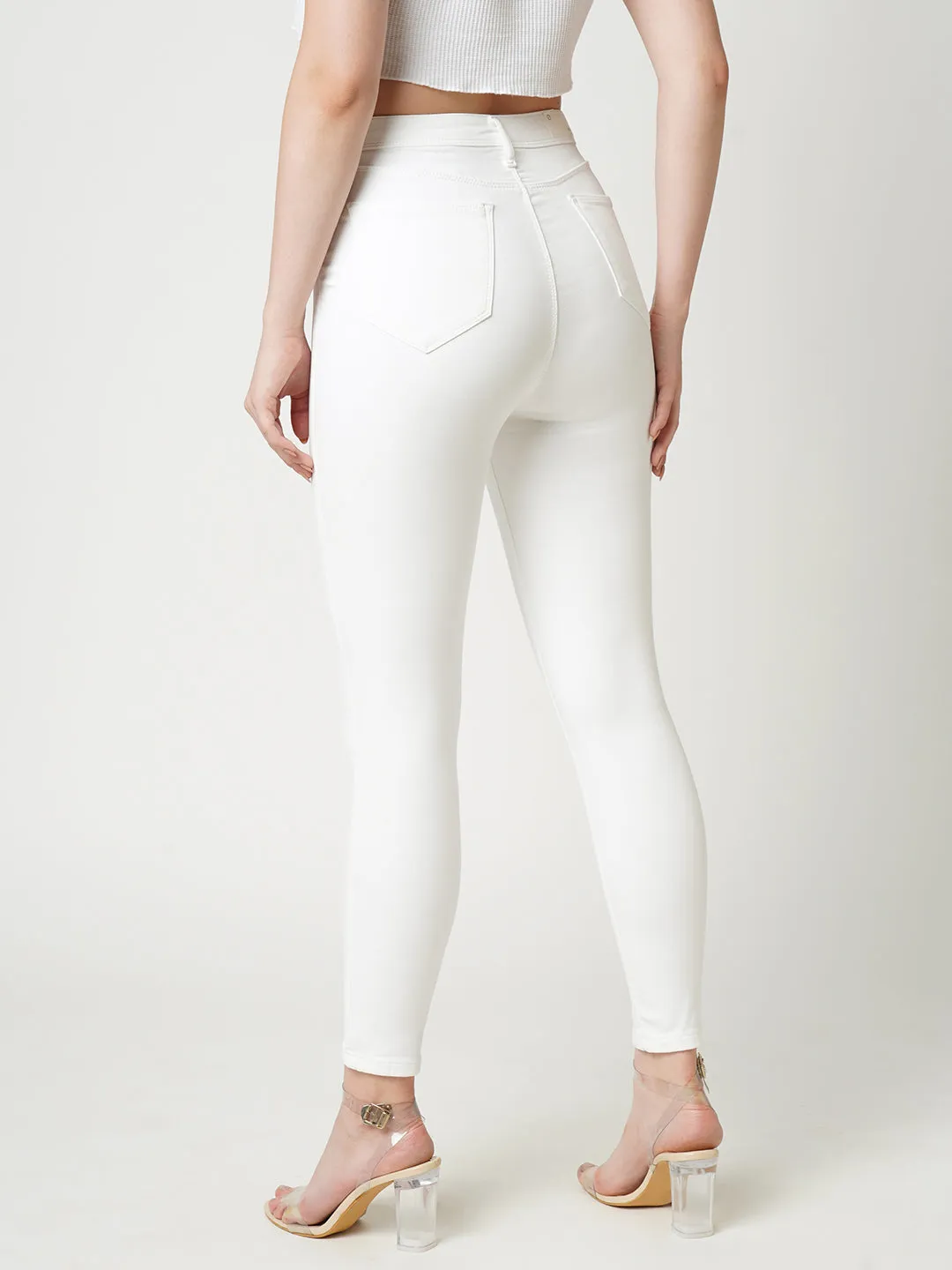 Women High-Rise Skinny Fit Jeans