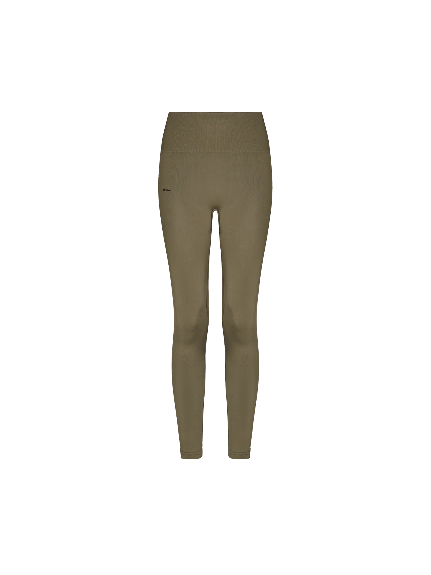 Women's Plant-Stretch Compressive Leggings—soil brown